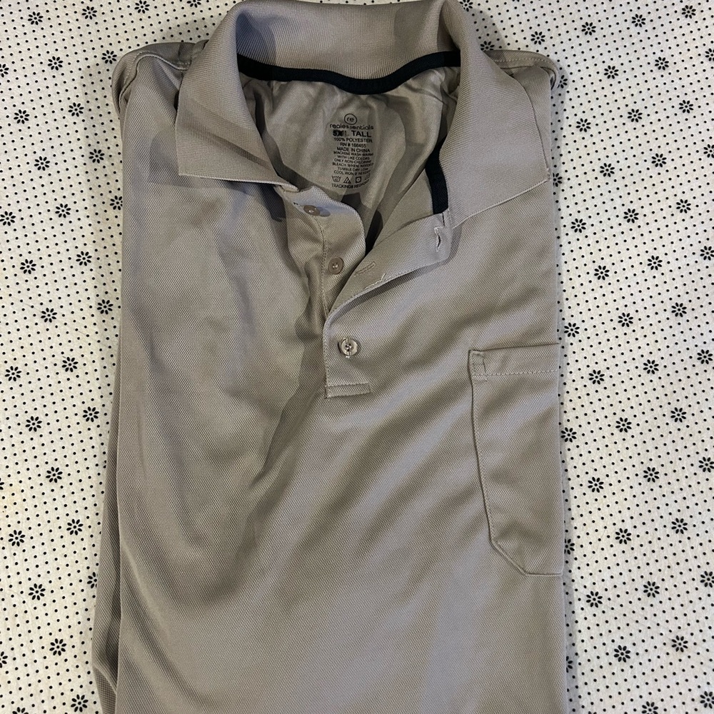 Essentials Tan Polo Shirt